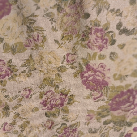 Knitworks Cream Tee with Rose Embellishment - Picture 6 of 7